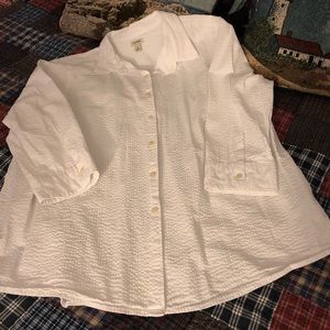 LL Bean Button up Ladies Button Down
